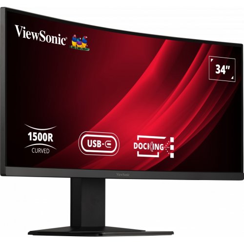 Купити Монітор ViewSonic 34" VG3419C Black - ціна в Києві, Львові, Вінниці, Хмельницькому, Франківську, Україні | інтернет-магазин TELEMART.UA фото