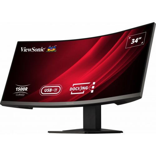 Купити Монітор ViewSonic 34" VG3419C Black - ціна в Києві, Львові, Вінниці, Хмельницькому, Франківську, Україні | інтернет-магазин TELEMART.UA фото