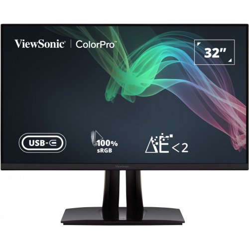 Купить Монитор ViewSonic 31.5" VP3256-4K Black - цена в Харькове, Киеве, Днепре, Одессе
в интернет-магазине Telemart фото