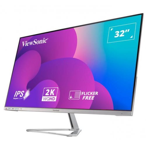 Купить Монитор ViewSonic 31.5" VX3276-2K-MHD-2 Silver - цена в Харькове, Киеве, Днепре, Одессе
в интернет-магазине Telemart фото