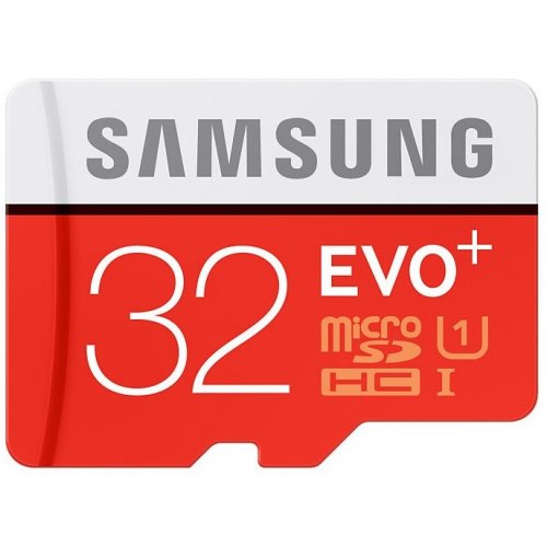 Купить Карта памяти Samsung microSDHC 32GB Evo Plus UHS-I R80/W20MB/s (с адаптером) (MB-MC32DA) - цена в Харькове, Киеве, Днепре, Одессе
в интернет-магазине Telemart фото