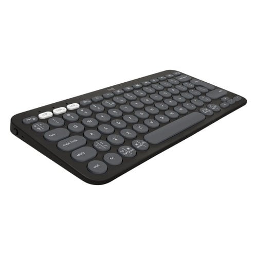 Купить Клавиатура Logitech Pebble Keys 2 K380s (920-011851) Graphite - цена в Харькове, Киеве, Днепре, Одессе
в интернет-магазине Telemart фото