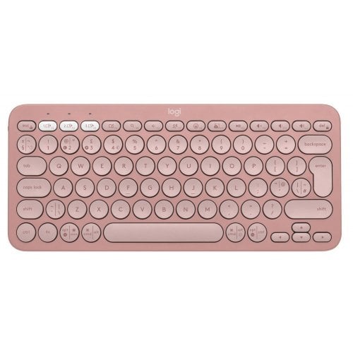 Купити Клавіатура Logitech Pebble Keys 2 K380s (920-011853) Rose - ціна в Києві, Львові, Вінниці, Хмельницькому, Франківську, Україні | інтернет-магазин TELEMART.UA фото