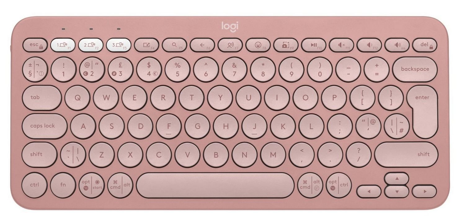 Купить Клавиатура Logitech Pebble Keys 2 K380s (920-011853) Rose - цена ...
