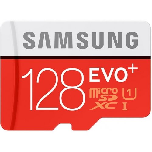 Купить Карта памяти Samsung microSDXC 128GB Evo Plus UHS-I R80/W20MB/s (с адаптером) (MB-MC128DA) - цена в Харькове, Киеве, Днепре, Одессе
в интернет-магазине Telemart фото