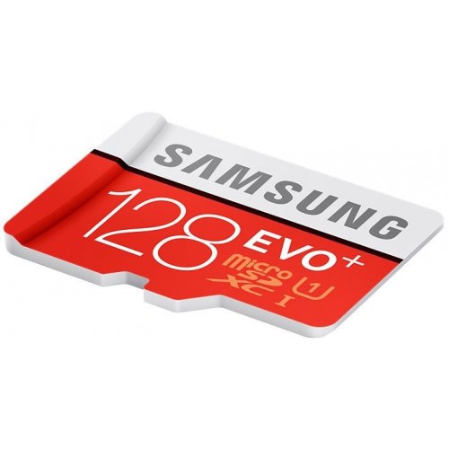 Купить Карта памяти Samsung microSDXC 128GB Evo Plus UHS-I R80/W20MB/s (с адаптером) (MB-MC128DA) - цена в Харькове, Киеве, Днепре, Одессе
в интернет-магазине Telemart фото