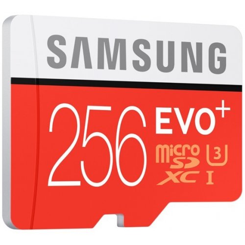 Купить Карта памяти Samsung microSDXC 256GB Evo Plus UHS-I R95/W90MB/s (с адаптером) (MB-MC256DA) - цена в Харькове, Киеве, Днепре, Одессе
в интернет-магазине Telemart фото
