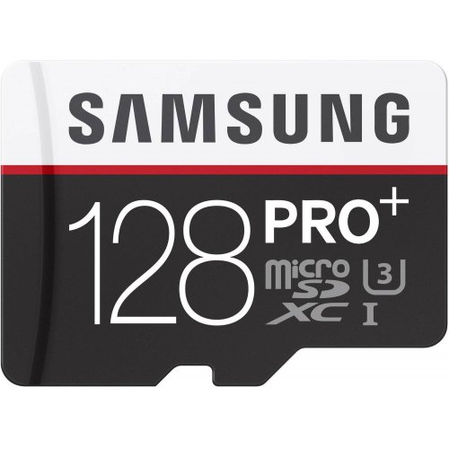Купить Карта памяти Samsung microSDXC 128GB Pro Plus UHS-I U3 R95/W90MB/s (с адаптером) (MB-MD128DA) - цена в Харькове, Киеве, Днепре, Одессе
в интернет-магазине Telemart фото