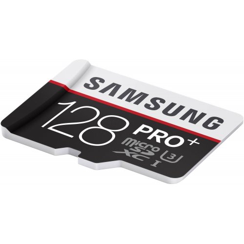 Купить Карта памяти Samsung microSDXC 128GB Pro Plus UHS-I U3 R95/W90MB/s (с адаптером) (MB-MD128DA) - цена в Харькове, Киеве, Днепре, Одессе
в интернет-магазине Telemart фото