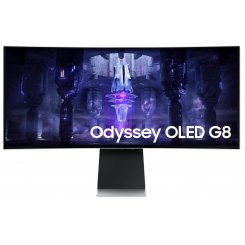 Уценка монитор Samsung 34" Odyssey OLED G8 G85SB (LS34BG850SIXUA) Black (Битые пиксели,1шт., 580902)