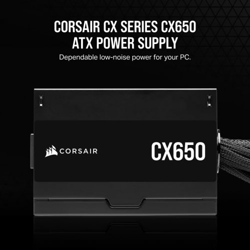 Фото Блок живлення Corsair CX650 650W (CP-9020278-EU)