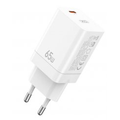 Мережевий зарядний пристрій XO CE10 USB Type-C 65W White