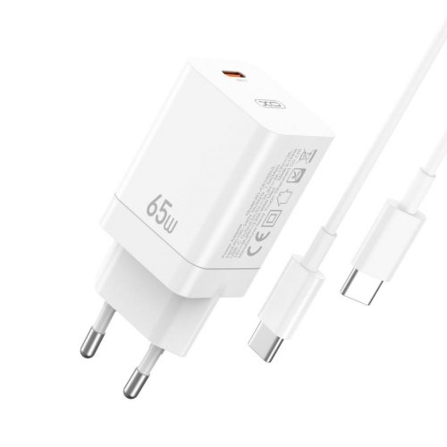 

XO CE10 USB Type-C 65W with cable USB Type-C White