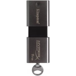 Накопичувач Kingston DataTravel HyperX Predator 1TB USB 3.0 Metal Silver (DTHXP30/1TB)