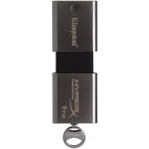 Накопичувач Kingston DataTravel HyperX Predator 1TB USB 3.0 Metal Silver (DTHXP30/1TB) купити в Україні | Telemart фото