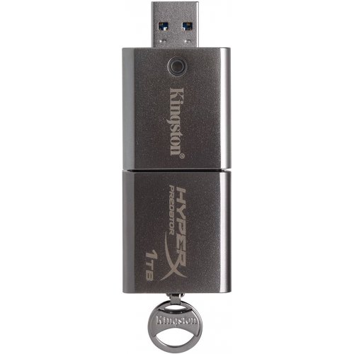 Накопичувач Kingston DataTravel HyperX Predator 1TB USB 3.0 Metal Silver (DTHXP30/1TB) купити в Україні | Telemart фото