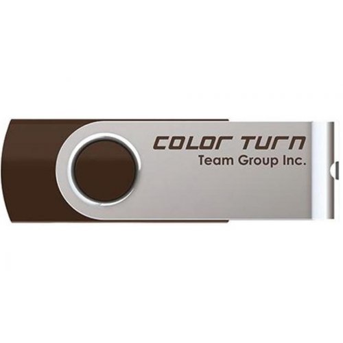 Купить Накопитель Team Color Turn E902 16GB USB 3.0 Brown (TE902316GN01) - цена в Харькове, Киеве, Днепре, Одессе
в интернет-магазине Telemart фото