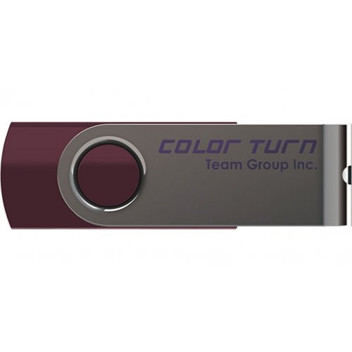 Купить Накопитель Team Color Turn E902 4GB USB 2.0 Purple (TE9024GP01) - цена в Харькове, Киеве, Днепре, Одессе
в интернет-магазине Telemart фото