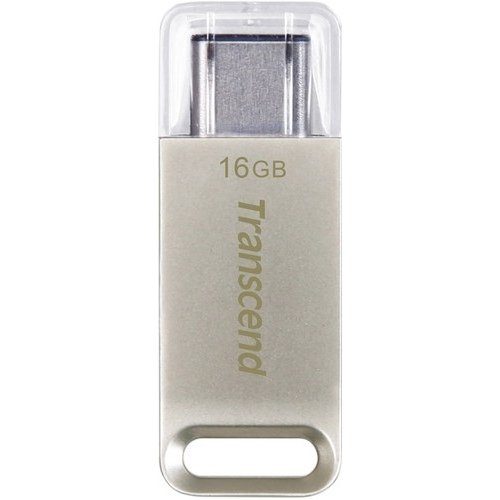 Накопитель Transcend Type-C 850 16GB USB 3.1 Metal (TS16GJF850S) купить в Украине | Telemart фото