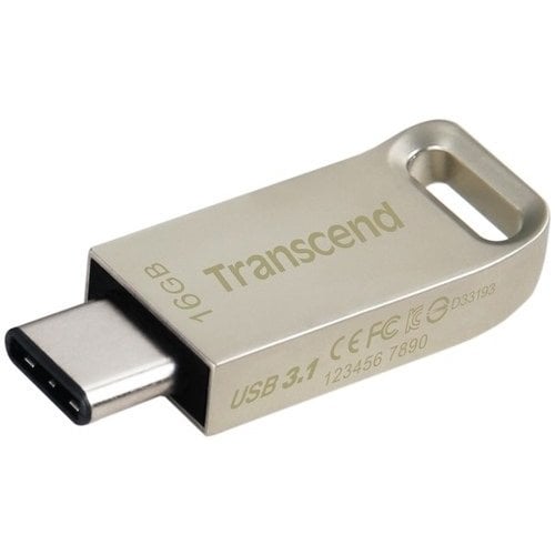 Накопитель Transcend Type-C 850 16GB USB 3.1 Metal (TS16GJF850S) купить в Украине | Telemart фото