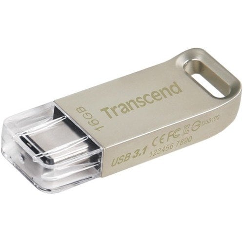 Накопитель Transcend Type-C 850 16GB USB 3.1 Metal (TS16GJF850S) купить в Украине | Telemart фото