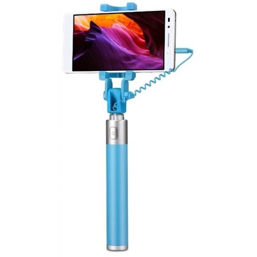 Купить Монопод для селфи Huawei Selfie Stick Blue - цена в Харькове, Киеве, Днепре, Одессе
в интернет-магазине Telemart фото
