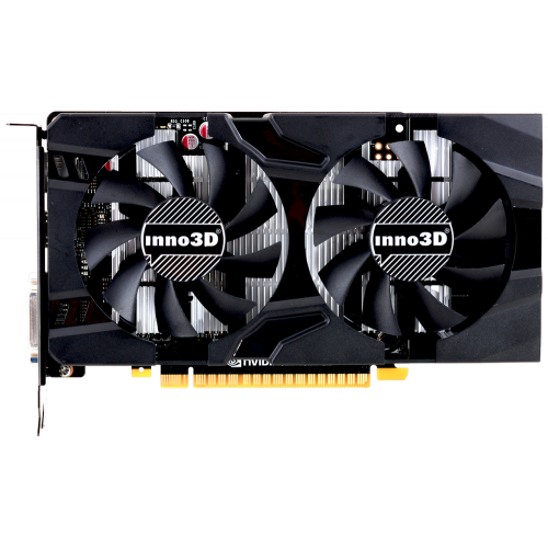 Фото Видеокарта Inno3D GeForce GTX 1050 Ti HerculeZ Twin X2 4096MB (N105T-1DDV-M5CM)