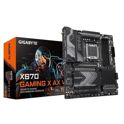 Photo Motherboard Gigabyte X670 GAMING X AX V2 (sAM5, AMD X670)
