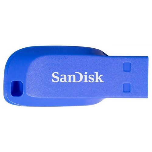 Купити Накопичувач SanDisk Cruzer Blade 8GB USB 2.0 Blue Electric (SDCZ50C-008G-B35BE) - ціна в Києві, Львові, Вінниці, Хмельницькому, Франківську, Україні | інтернет-магазин TELEMART.UA фото