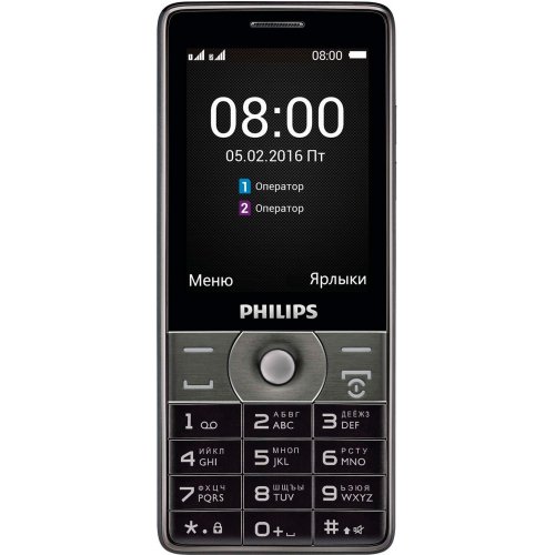 Купить Смартфон Philips Xenium E570 Dark Grey - цена в Харькове, Киеве, Днепре, Одессе
в интернет-магазине Telemart фото