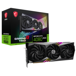 Видеокарта MSI GeForce RTX 4080 SUPER GAMING X TRIO 16384MB (RTX 4080 SUPER 16G GAMING X TRIO)