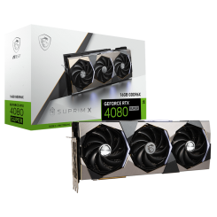Видеокарта MSI GeForce RTX 4080 SUPER SUPRIM X 16384MB (RTX 4080 SUPER 16G SUPRIM X)