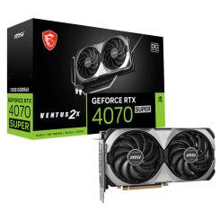 Видеокарта MSI GeForce RTX 4070 SUPER VENTUS 2X OC 12228MB (RTX 4070 SUPER 12G VENTUS 2X OC)
