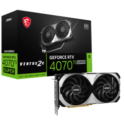 Видеокарта MSI GeForce RTX 4070 Ti SUPER VENTUS 2X OC 16384MB (RTX 4070 Ti SUPER 16G VENTUS 2X OC)