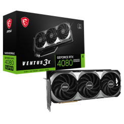 Видеокарта MSI GeForce RTX 4080 SUPER VENTUS 3X 16384MB (RTX 4080 SUPER 16G VENTUS 3X)