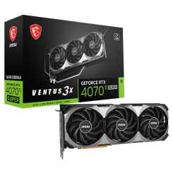 Видеокарта MSI GeForce RTX 4070 Ti SUPER VENTUS 3X 16384MB (RTX 4070 Ti SUPER 16G VENTUS 3X)