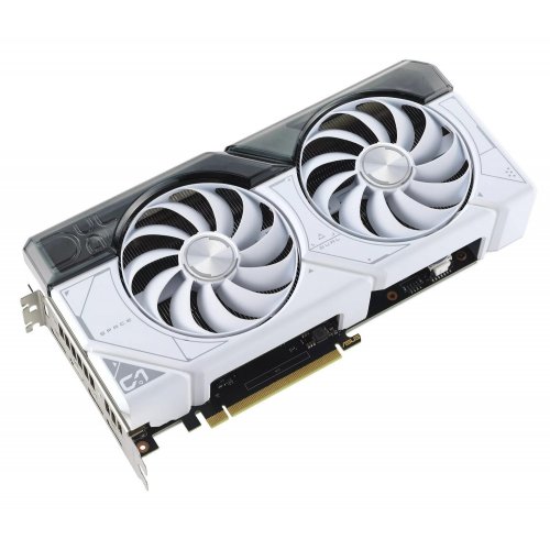Photo Video Graphic Card Asus Dual GeForce RTX 4070 SUPER White 12228MB (DUAL-RTX4070S-12G-WHITE)