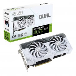 Видеокарта Asus Dual GeForce RTX 4070 SUPER OC White 12228MB (DUAL-RTX4070S-O12G-WHITE)