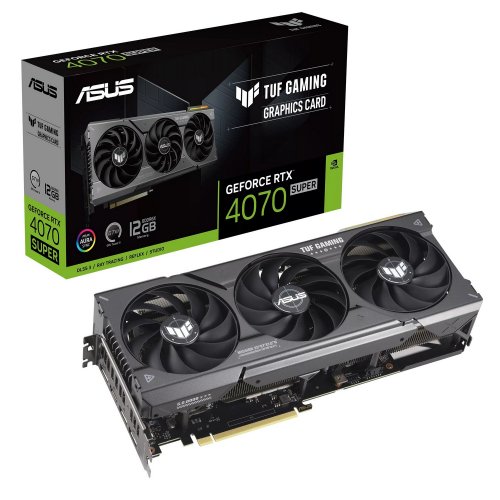 Photo Video Graphic Card Asus TUF Gaming GeForce RTX 4070 SUPER 12228MB (TUF-RTX4070S-12G-GAMING)