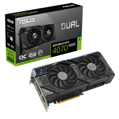 Видеокарта Asus Dual GeForce RTX 4070 SUPER OC 12228MB (DUAL-RTX4070S-O12G)