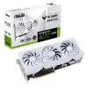 Фото Видеокарта Asus TUF Gaming GeForce RTX 4070 Ti SUPER OC White 16384MB (TUF-RTX4070TIS-O16G-WHITE-GAMING)