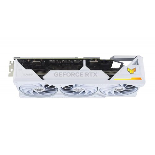 Фото Видеокарта Asus TUF Gaming GeForce RTX 4070 Ti SUPER OC White 16384MB (TUF-RTX4070TIS-O16G-WHITE-GAMING)