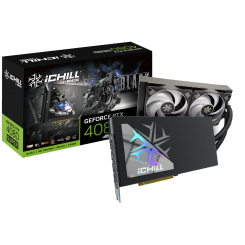 Видеокарта Inno3D GeForce RTX 4080 SUPER ICHILL BLACK 16384MB (C408SB-166XX-18700006)