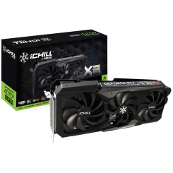 Видеокарта Inno3D GeForce RTX 4070 Ti SUPER ICHILL X3 16384MB (C407TS3-166XX-186148H)