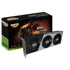 Видеокарта Inno3D GeForce RTX 4070 SUPER X3 OC 12228MB (N407S3-126XX-186162L)