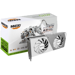 Відеокарта Inno3D GeForce RTX 4070 SUPER TWIN X2 OC WHITE 12228MB (N407S2-126XX-186162W)