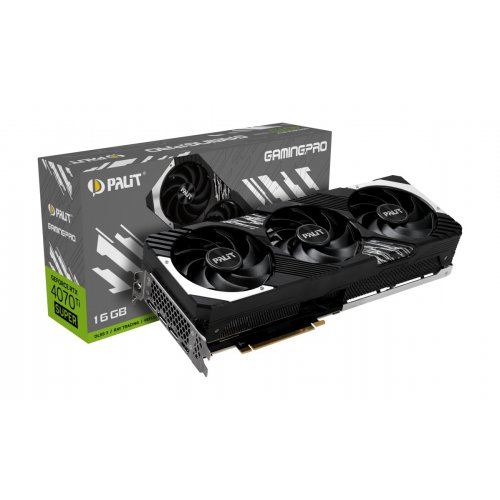 Photo Video Graphic Card Palit GeForce RTX 4070 Ti SUPER GamingPro 16384MB (NED47TS019T2-1043A)