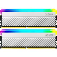 Фото ADATA DDR4 16GB (2x8GB) 3600Mhz XPG Spectrix D45G RGB White (AX4U36008G18I-DCWHD45G)