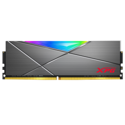 Фото ADATA DDR4 32GB 3600Mhz XPG Spectrix D50 RGB Grey (AX4U360032G18I-ST50)