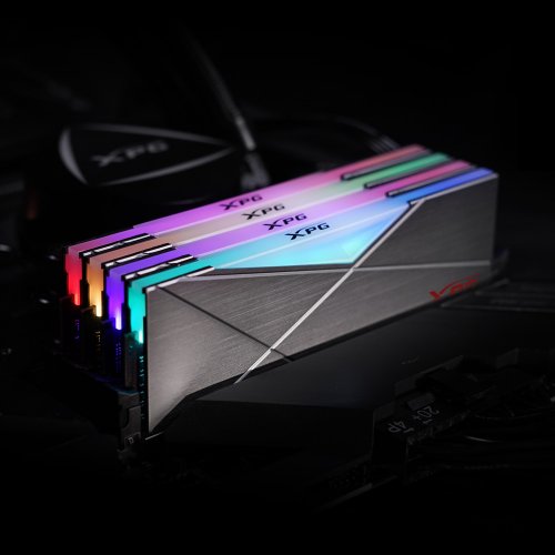 Фото ОЗУ ADATA DDR4 8GB 3600Mhz XPG Spectrix D50 RGB Grey (AX4U36008G18I-ST50)
